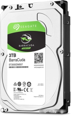 Жесткий диск Seagate BarraCuda 3TB ST3000DM007 