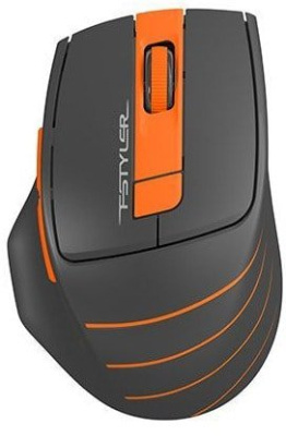 Мышь A4Tech Fstyler FG30S (серый/оранжевый)
