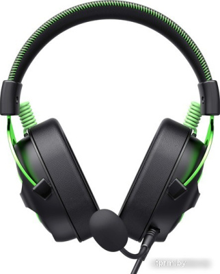 Наушники Havit Gamenote H2002e (черный/зеленый) 