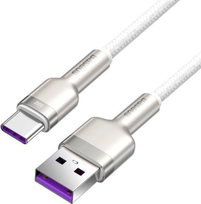 Кабель Baseus USB Type-A - USB Type-C CAKF000102 (1 м, белый) 