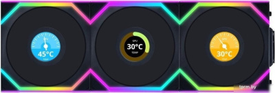 Комплект вентиляторов для корпуса с контроллером Lian Li Uni Fan SL 120 Wireless LCD Reverse G99.12RSLLCD1W3B.R0 