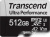 Карта памяти Transcend microSDXC 340S 512GB (с адаптером) 