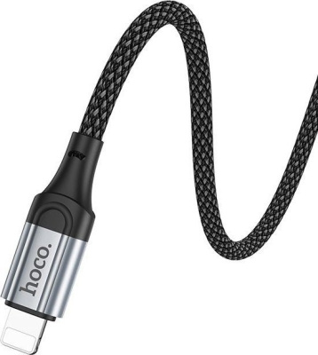 Кабель Hoco X102 USB Type-C - Lightning (1 м, черный) 