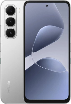 Телефон Infinix Hot 60i X6728 4GB/128GB (серебристый)