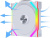 Комплект вентиляторов для корпуса с контроллером Lian Li Uni Fan SL 120 Wireless Reverse G99.12RSL1W3W.R0 