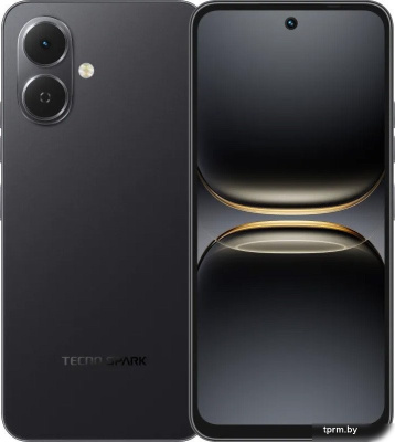 Телефон Tecno Spark Go 2 4GB/128GB (чернильный черный) 