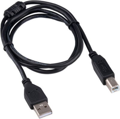 Кабель Cablexpert CCF-USB2-AMBM-1M (1 м, черный)