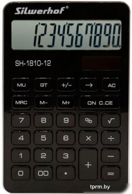 Бухгалтерский калькулятор Silwerhof SH-1810-12 