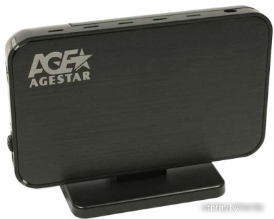 Бокс для жесткого диска AgeStar 3UB3A8-6G Black 