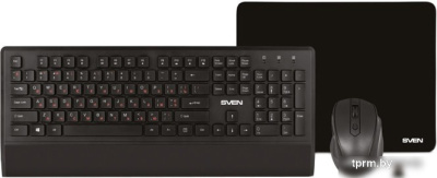 Клавиатура + мышь с ковриком SVEN KB-C3800W 