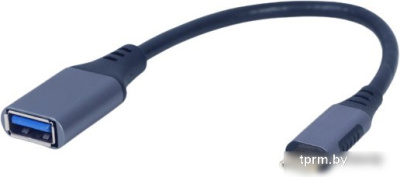 Кабель Cablexpert A-USB3C-OTGAF-01 USB Type-A - USB Type-C (0.15 м, фиолетовый) 