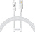 Кабель Baseus Gem Fast-Charging USB Type-A - USB Type-C (1 м, белый) 