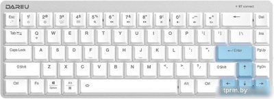 Клавиатура Dareu EK868 (Kaihl Brown, белый) 
