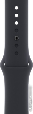 Умные часы Apple Watch SE 2 44 мм (алюминиевый корпус, полуночный/полуночный, спортивный силиконовый ремешок M/L) 