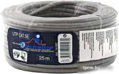 Кабель Electraline 14197 (25 м, серый) 