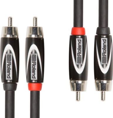 Кабель Roland RCC-10-2R2R RCA - RCA (3 м, черный)