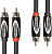 Кабель Roland RCC-10-2R2R RCA - RCA (3 м, черный) 