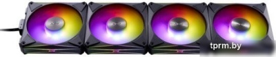 Комплект вентиляторов для корпуса с контроллером ADATA XPG Hurricane MAG 120 ARGB PWM (черный) 