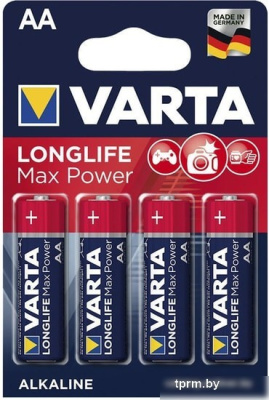 Varta Longlife Max Power Bli 4 AA 04706101404 4 шт 