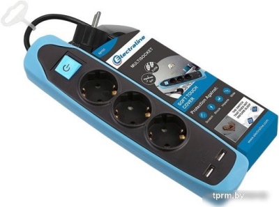 Удлинитель Electraline 62151 2 м 