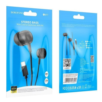 Borofone BM77 USB Type-C (черный) 