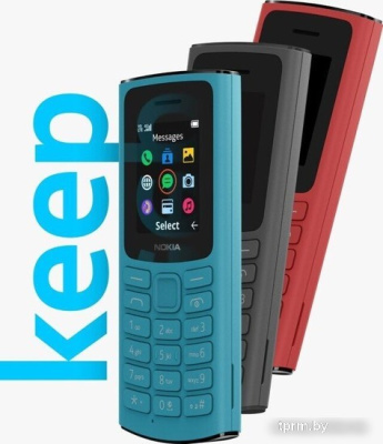 Кнопочный телефон Nokia 105 (2023) Dual SIM TA-1557 (бирюзовый) 