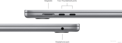 Ноутбук Apple Macbook Air 15" M3 2024 Z1BP000BK 