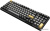 Клавиатура Akko 3098N Black & Gold (TTC Gold Pink) 