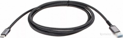 Кабель VCOM CU401M-2M USB 2 Type-A - USB 3.2 Gen2 Type-C (2 м, черный) 