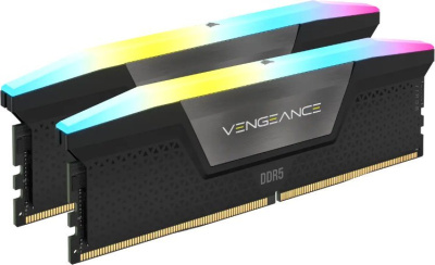 Оперативная память Corsair Vengeance RGB 2x16ГБ DDR5 6400 МГц CMH32GX5M2B6400C36 