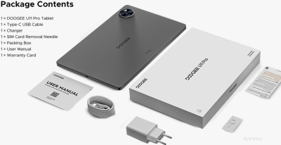 Планшет Doogee U11 Pro 6GB/256GB (черный) 
