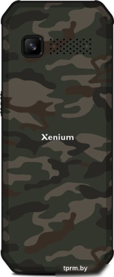 Телефон Xenium X300 (зеленый камуфляж) 