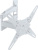 Кронштейн Kromax ATLANTIS-40 (белый) Кронштейн Kromax ATLANTIS-40 (белый)