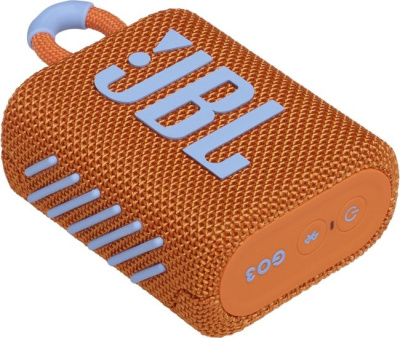 Беспроводная колонка JBL Go 3 (оранжевый) 