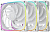 Geometric Future Squama 2503-14 Triple Pack (белый) 