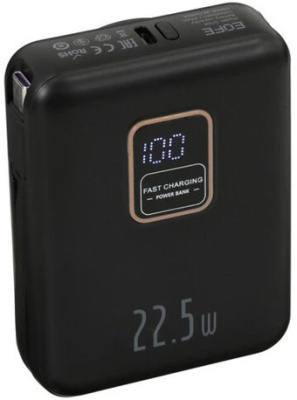 Внешний аккумулятор EOFE G108 10000mAh (черный)