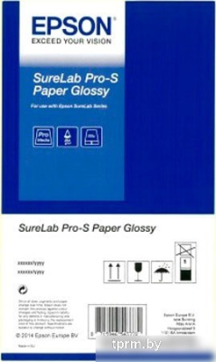 Фотобумага Epson SureLab Pro-S Glossy BP 203мм x 65м 252 г/м2 C13S450063BP (2 шт) 