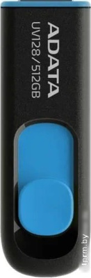 ADATA DashDrive UV128 512GB (черный/синий) 