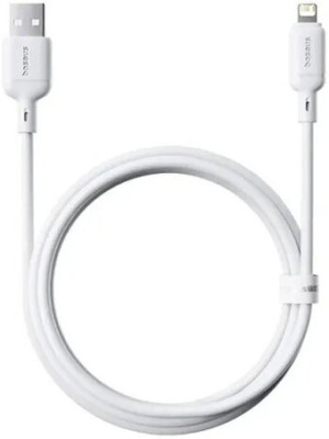 Кабель Baseus Silky Series Fast Charging Cable USB Type-A - Lightning (1 м, белый)