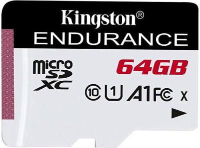 Карта памяти Kingston High Endurance microSDXC 64GB 