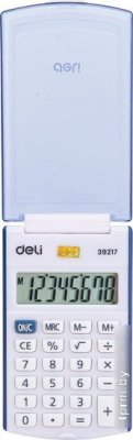 Калькулятор Deli E39217/BLUE 