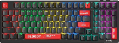 Клавиатура A4Tech Bloody WS98 Black & Red (Bloody BLMS Red Plus) 