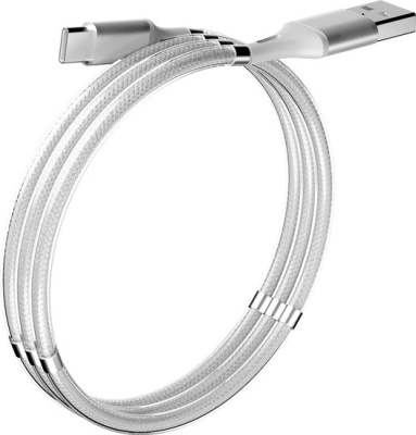 Кабель Olmio 041637 USB Type A - USB Type C (1.2 м, серебристый)