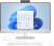HP 27 AiO/ 27-cr0067ny/ i7-1355U/ 27 FHD IPS AG 300 nits/ Iris Xe/ 16GB/ 512GB/ DOS/ HP 125 USB White kbd+mouse/ ENG/ Shell White моноблок B89K0EA 