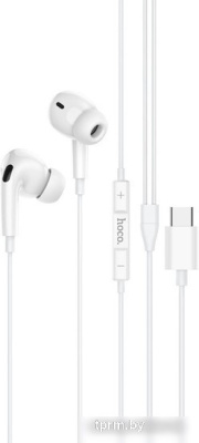 Наушники Hoco M101 Pro USB Type-C (белый) 