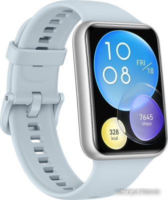 Умные часы Huawei Watch FIT 2 Active международная версия (серо-голубой) 