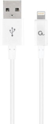 Кабель Cablexpert CC-USB2P-AMLM-1M-W USB Type-A - Lightning (1 м, белый)