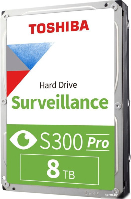 Жесткий диск Toshiba S300 Pro Surveillance 8TB HDWTA80UZSVAR 