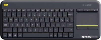 Клавиатура Logitech Wireless Touch Keyboard K400 Plus Black (920-007147) 