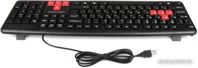 Клавиатура Nakatomi KN-02U Black-Red 